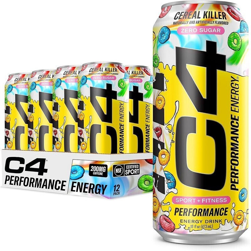 C4 Energy Drink Cereal Killer Χωρίς Ανθρακικό 473ml